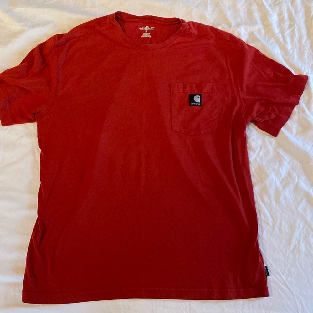 Carhartt Work-Dry Red T-shirt